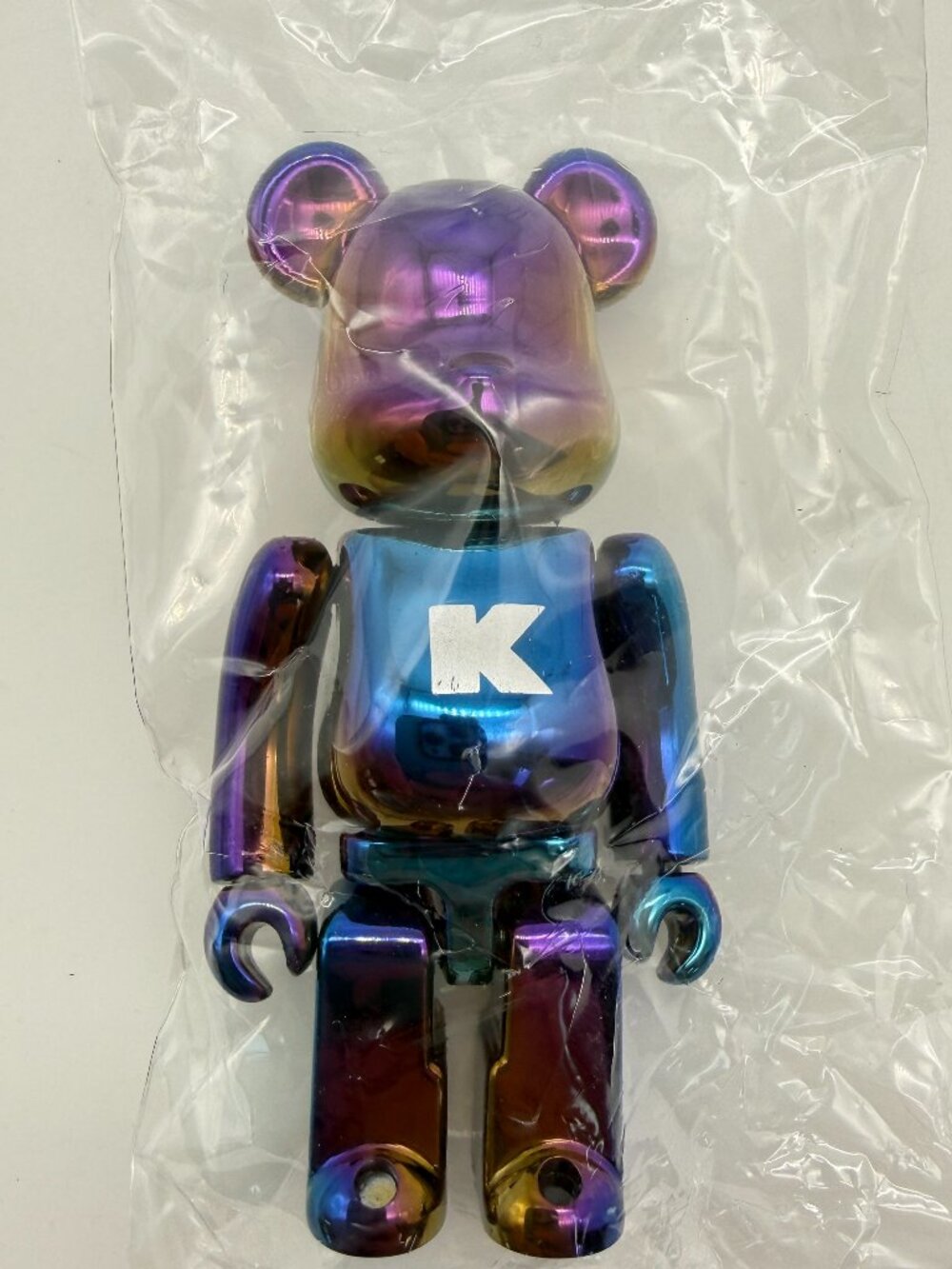 Bearbrick Series 43 Basic K Bear Medicom 100% Metallic Figure